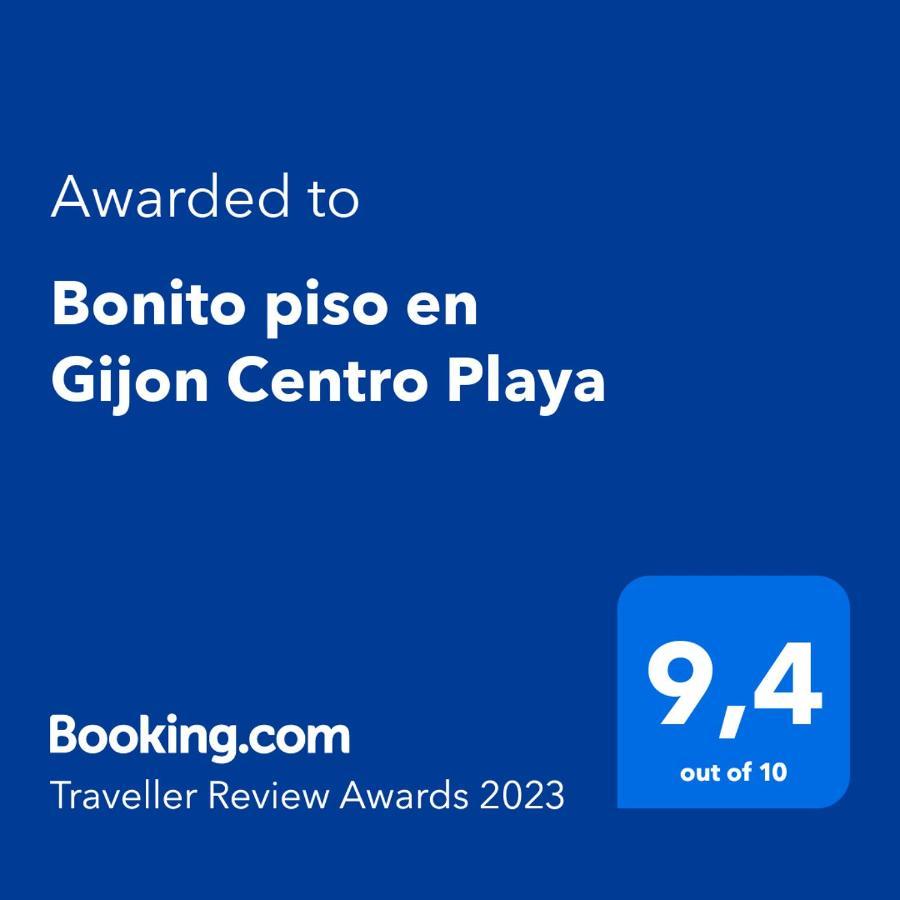 Bonito Piso En Gijon Centro Playa Apartment Exterior foto
